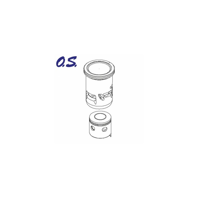 Piston &amp; Sleeve Speed R21 Euro