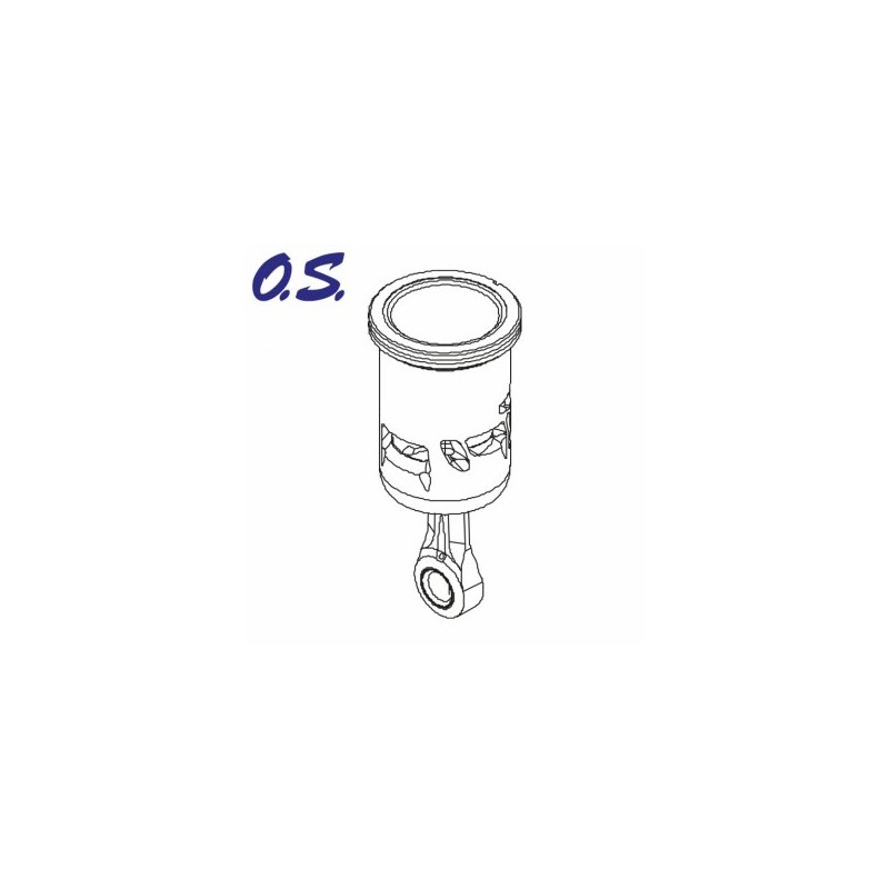 Piston, Sleeve &amp; Conrod SPEED R21-Euro