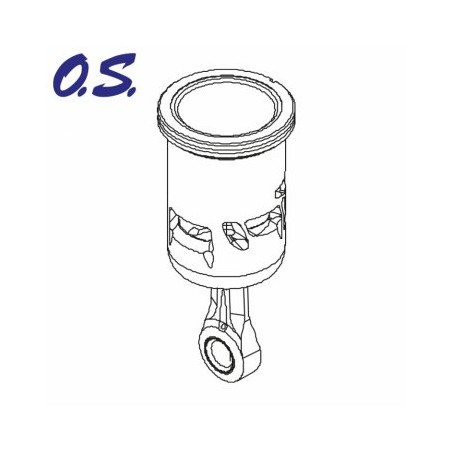 Piston, Sleeve &amp; Conrod SPEED R21-Euro