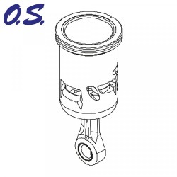 Piston, Sleeve &amp; Conrod SPEED R21-Euro
