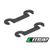 Front Rollcenter Shims, Carbon 1.0mm - MTC2 (2)