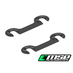 Front Rollcenter Shims, Carbon 0.5mm - MTC2 (2)