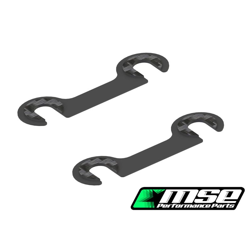 Front Rollcenter Shims, Carbon 0.5mm - MTC2 (2)