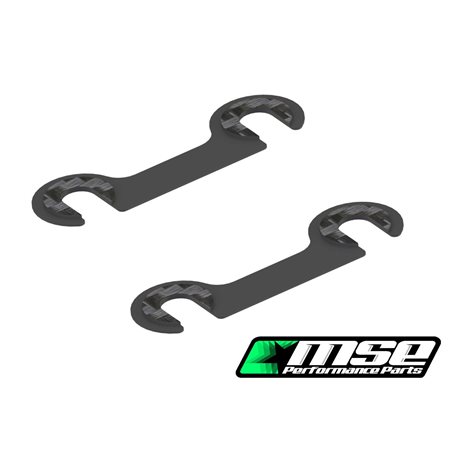 Front Rollcenter Shims, Carbon 0.5mm - MTC2 (2)