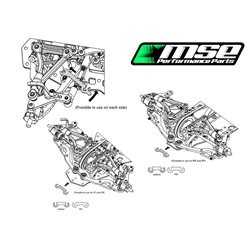 Front Rollcenter Shims, Carbon 0.5mm - MTC2 (2)