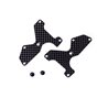 FRONT LOWER ARM PLATE 2mm - CARBON