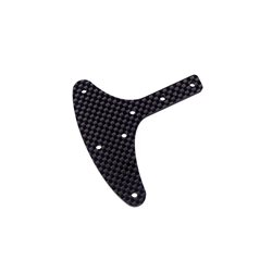 REAR CHASSIS STIFFENER PLATE 5MM CARBON