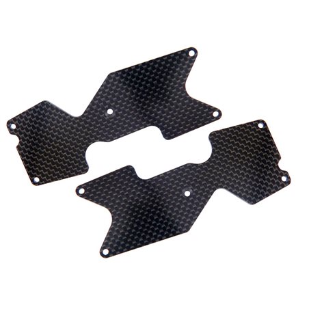 REAR LOWER ARM PLATE 2,50mm (CFRP) TRUGGY