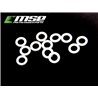 High-precision, low friction Buggy differential O-ring made of special rubber.