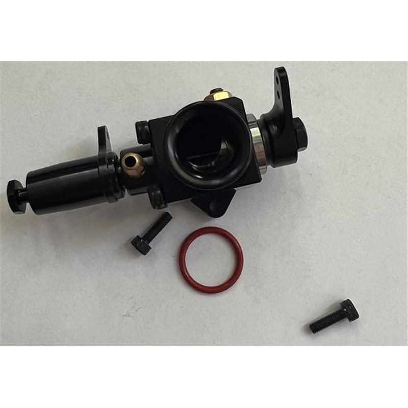 Carburetor with radioneedle