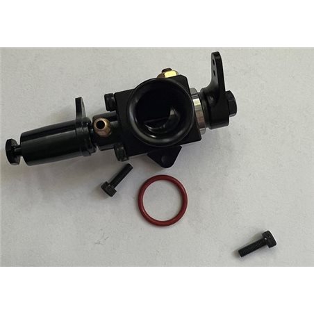 Carburetor with radioneedle