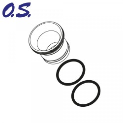 Carburettor Reducer 8mm (Red) med O-Ring