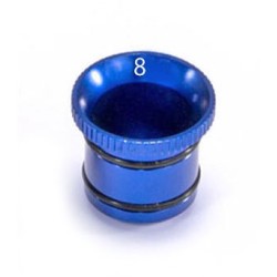 Förgasarinsats Alu 8mm (Blå)