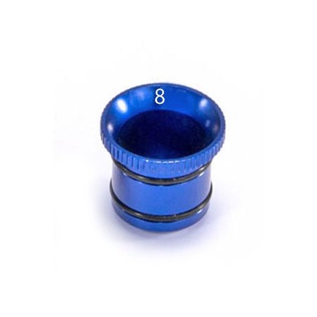 Carburettor Reducer 9mm (Blue) Alu
