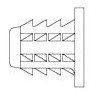 Blind Nut M3 (6)
