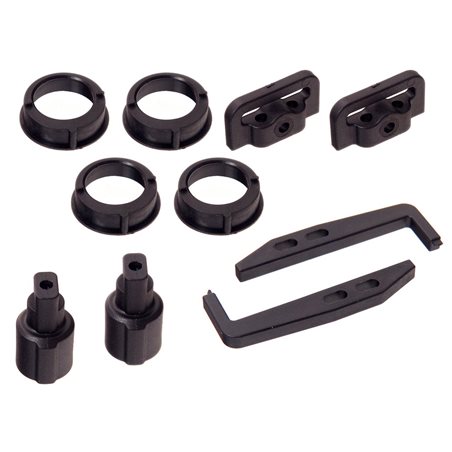 SOLID AXLE/ECCENTRIC HUB/BATTERY MOUNT