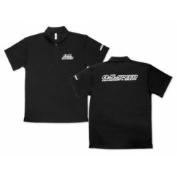O.S.SPEED Dry Polo Shirt 2023 Svart L