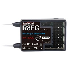 Mottagare R8FG 8-kanaler med Volt kabel
