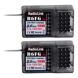 RC4GS V3 RC Transmitter with 2x R6FG Receiver