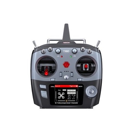 T16D Mode-1 RC Transmitter with 2x R16F Receiver