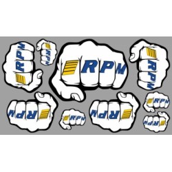 Decal Sheet Fist Logo RPM