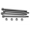 Threaded Hinge Pins Outer Lower 4x56mm (4) X-Maxx, XRT