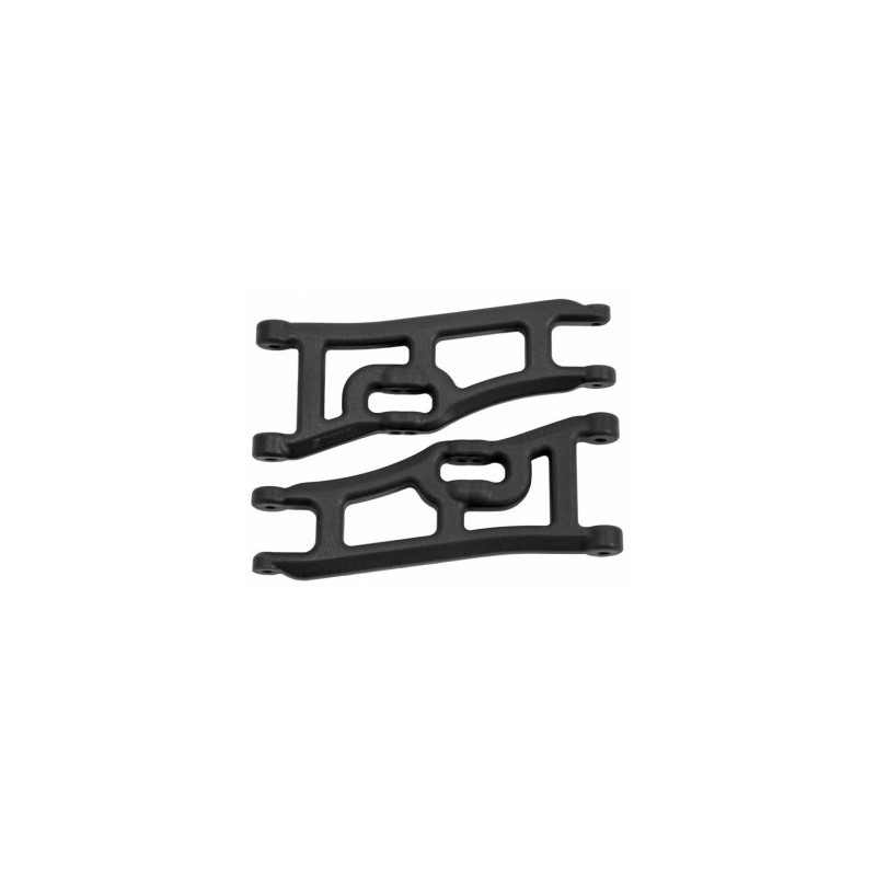 Suspension Arms Front Extended Black Rustler, Stampede - 2WD