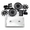 Mock Radiator and Fans 1/10