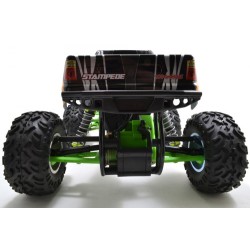 Bumper Rear Black Stampede 2WD