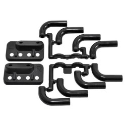 Exhaust Headers Zoomies Black (Pair)