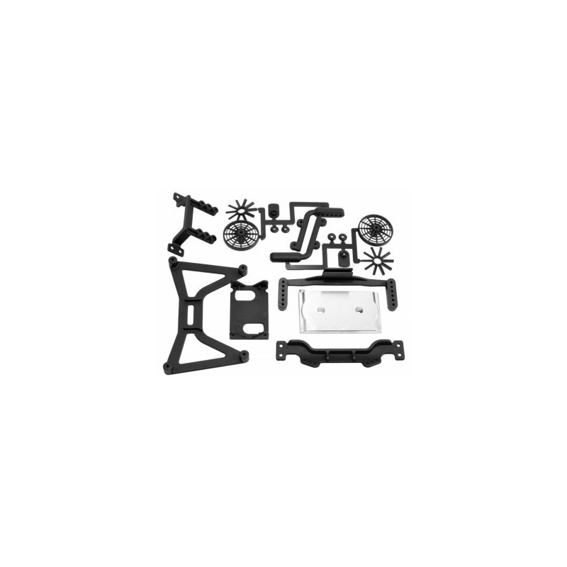 No Clip Body Mounts Set Slash 2WD