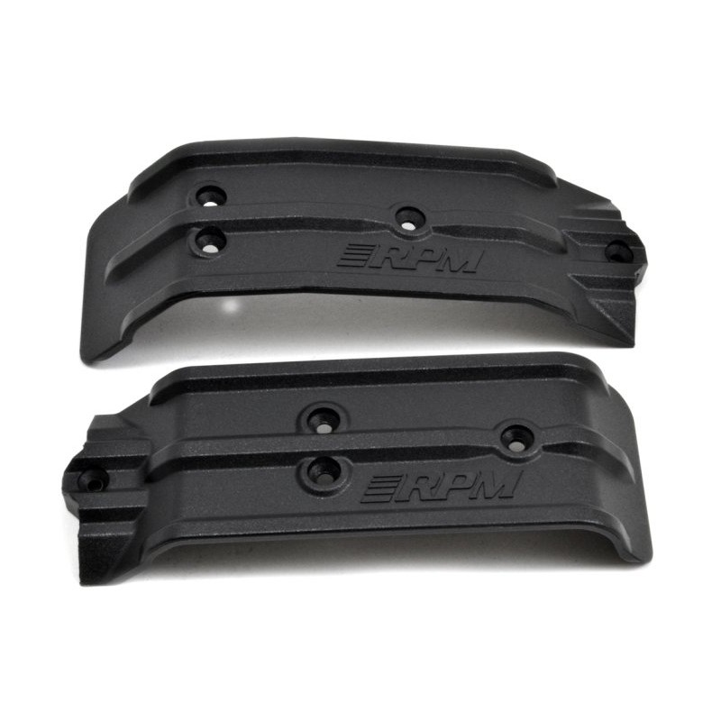 Skid Plate Front & Rear Black Mini Maxx/XRT