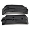 Skid Plate Front & Rear Black Mini Maxx/XRT
