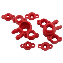Axle Carriers Red (Pair) Traxxas 1/16