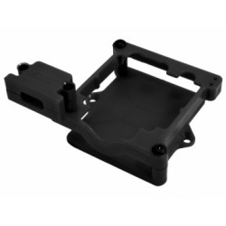 Hållare Svart Castle Sidewinder 3/SCT Traxxas 1/10