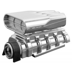 Mock Intake & Blower Set Chrome