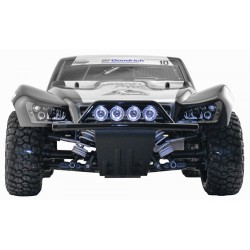 Bumper & Skid Plates Front Chrome Slash 4x4