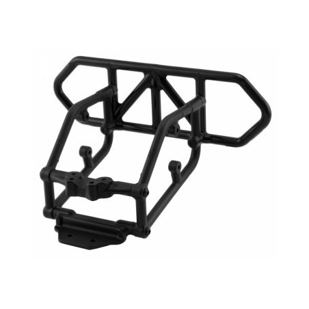 Bumper Rear Black Slash 4x4