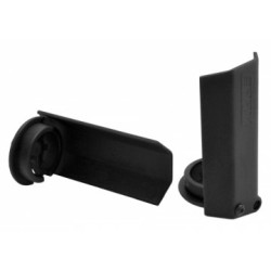 Shock Shaft Guards Black (2) X-Maxx