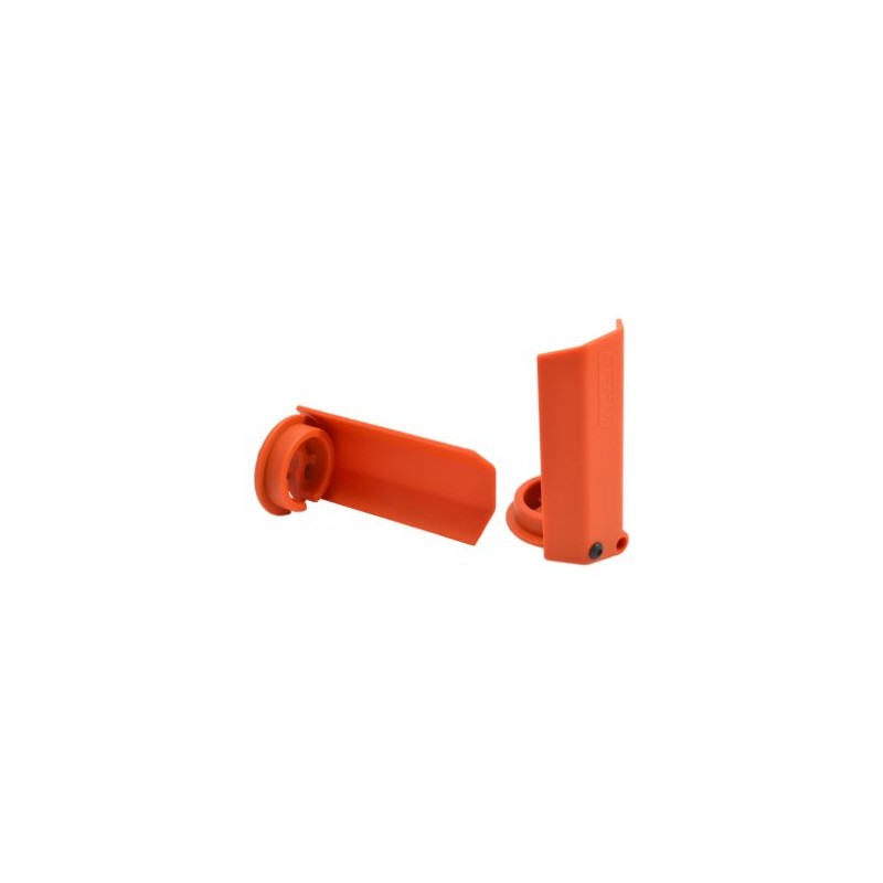 Skydd Stötdämparaxel Orange (2) X-Maxx