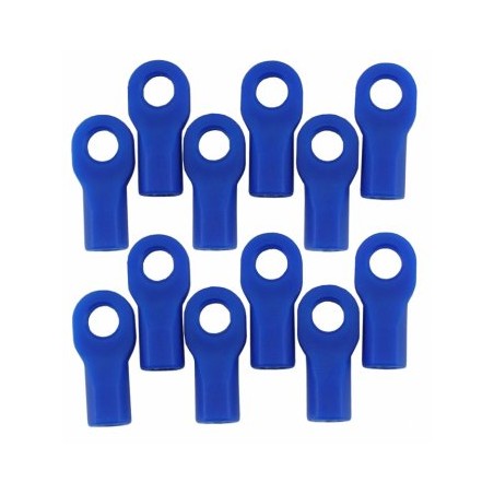 Rod Ends Short Blue (12) Traxxas (#5347)