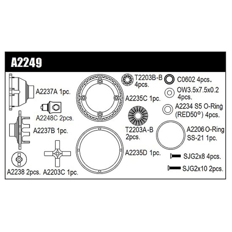 Differential Komplettset