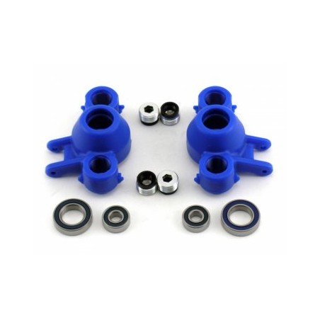 Steering Block Blue (Pair) T/E-Maxx, Revo 3.3, E-Revo (Old)