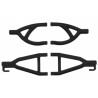 Suspension Arms Rear Black (2+2) 1/16 E-Revo