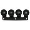 Light Canister Black for RPM Bumpers (LED not Included)