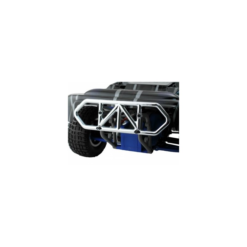 Bumper Rear Chrome Slash 2WD