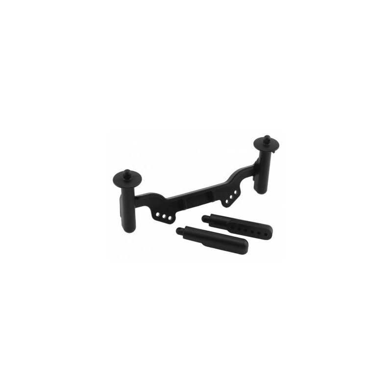 Karossfäste Justerbart Fram Rustler, Slash - 2WD El/Nitro