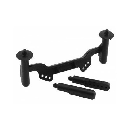 Karossfäste Justerbart Fram Rustler, Slash - 2WD El/Nitro