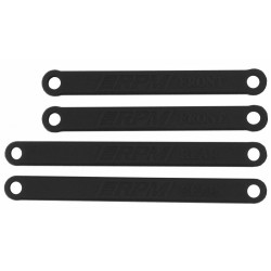 Camber Links HD Set Black Rustler, Stampede - 2WD