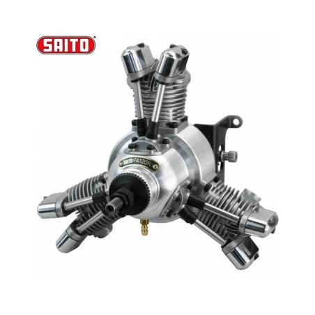 FA-120R3 20cc 4-stroke 3-cyl Radial Engine Methanol